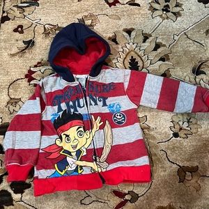 Disney kids zipup with hood. 3T